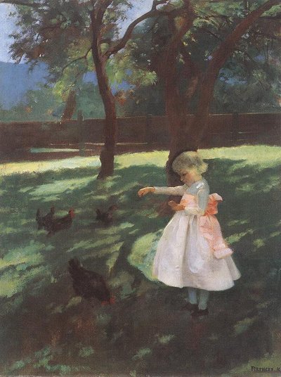 Dare da mangiare ai polli da Károly Ferenczy